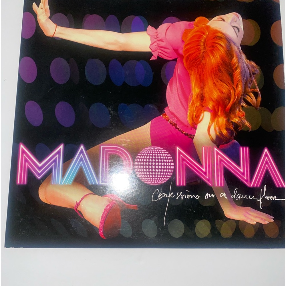 MADONNA  CONFESSIONS 12'' VINYL PINK LP USA 1st PRINT NUMBERED 3170 & MORE !!!